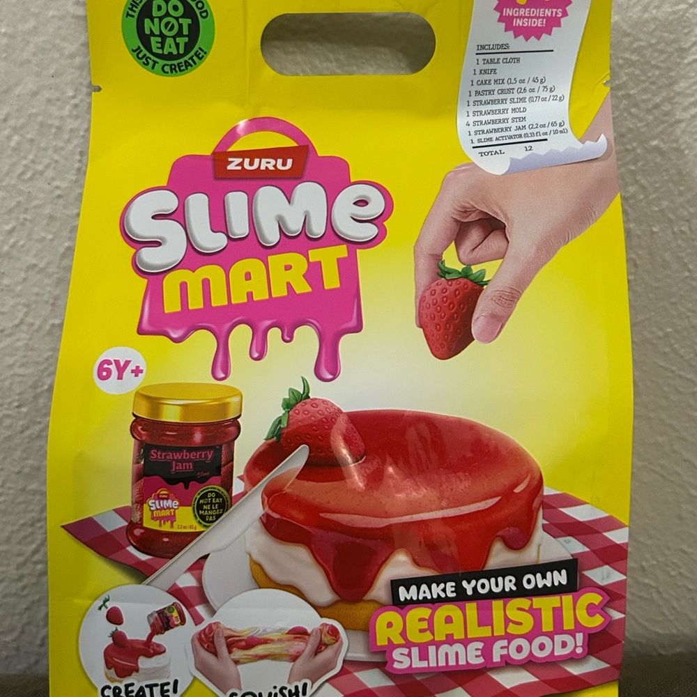 ZURU Slime Mart Make-Your-Own Red Slime Food Kit